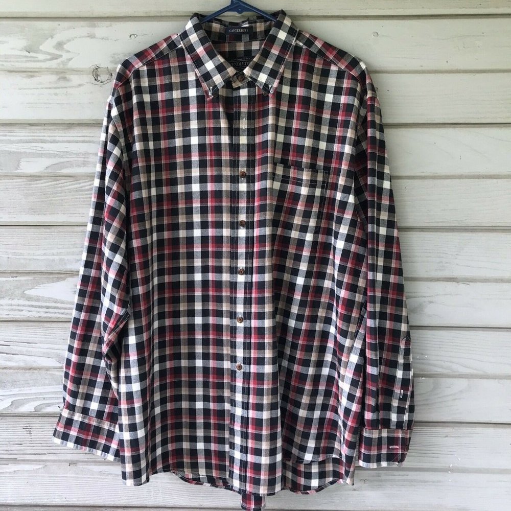 PENDLETON Canterbury Wool Cotton Shirt XL